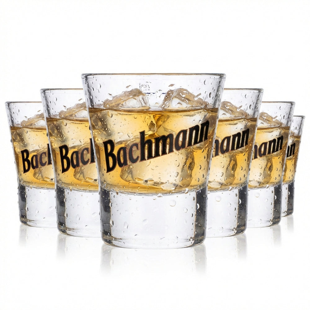 6x Bachmann Liquore Stamper Bicchierino da liquore corto Bicchiere da 4 cl Bicchierino da shot