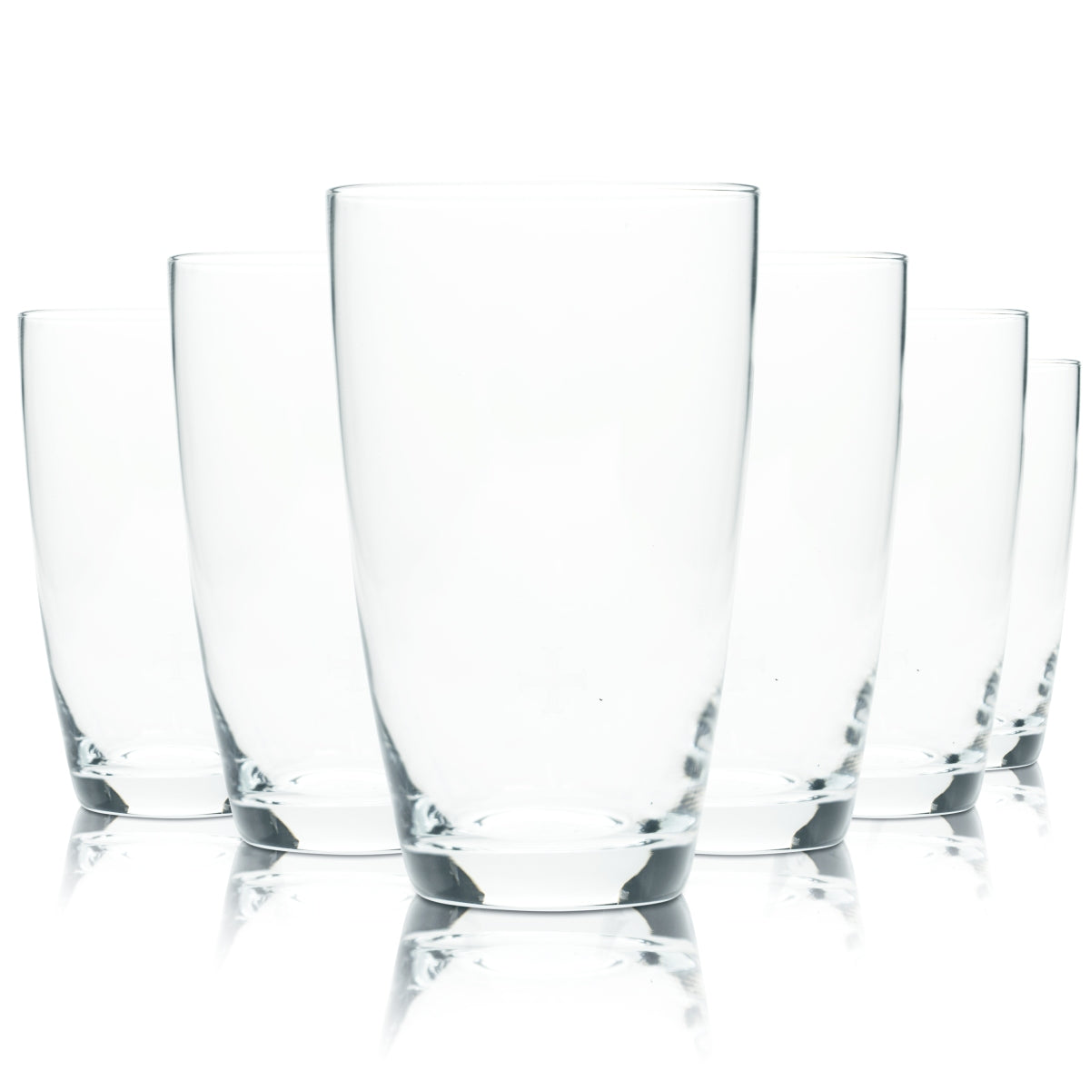 6 bicchieri da acqua Bad Pyrmonter da 0,3 l, bicchieri in vetro, acqua minerale curativa
