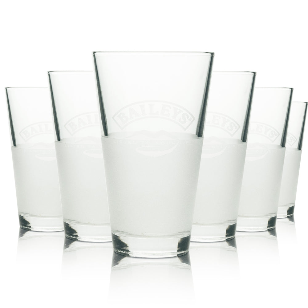 6 bicchieri Baileys 0,3 l Bicchieri per bevande calde Bicchieri da long drink Elegante design satinato