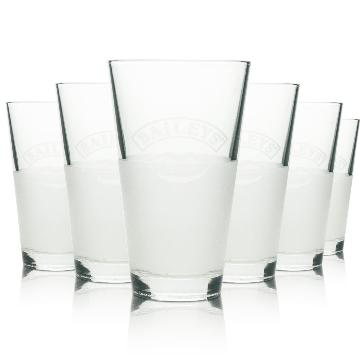 6 bicchieri Baileys 0,3 l Bicchieri per bevande calde Bicchieri da long drink Elegante design satinato