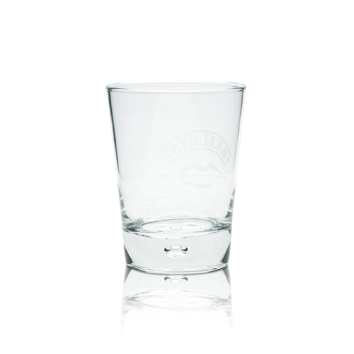 6 bicchieri tumbler Baileys Listen to your Lips con bolla d'aria sul fondo – Vista 3