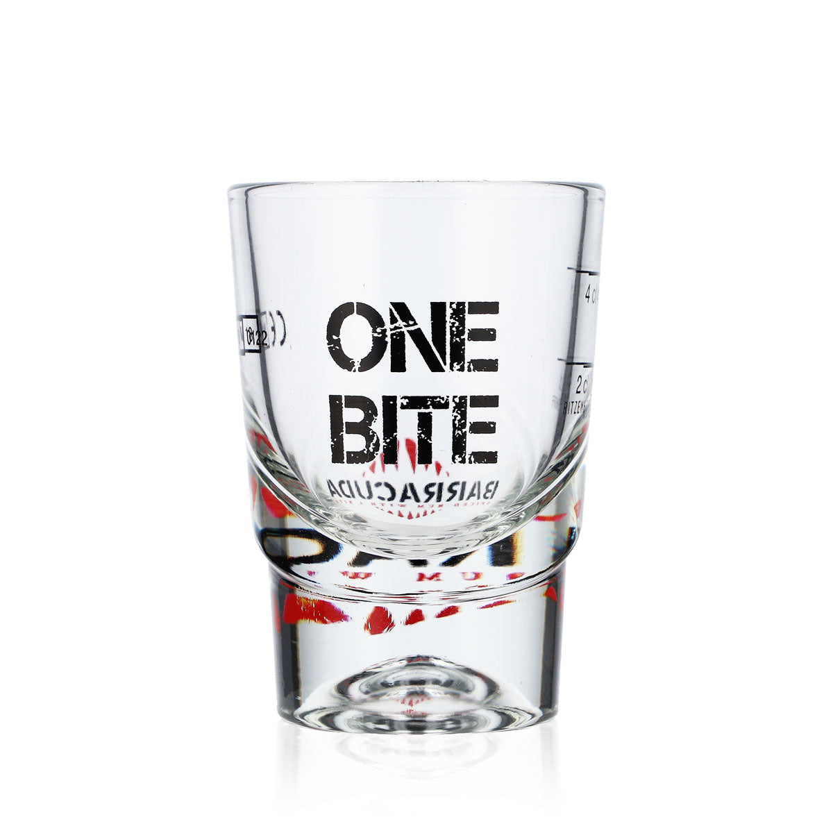 6 bicchierini da liquore Barracuda Rum Bicchierini corti Bicchierini da 4 cl Bicchierino "One Bite" – Vista 5