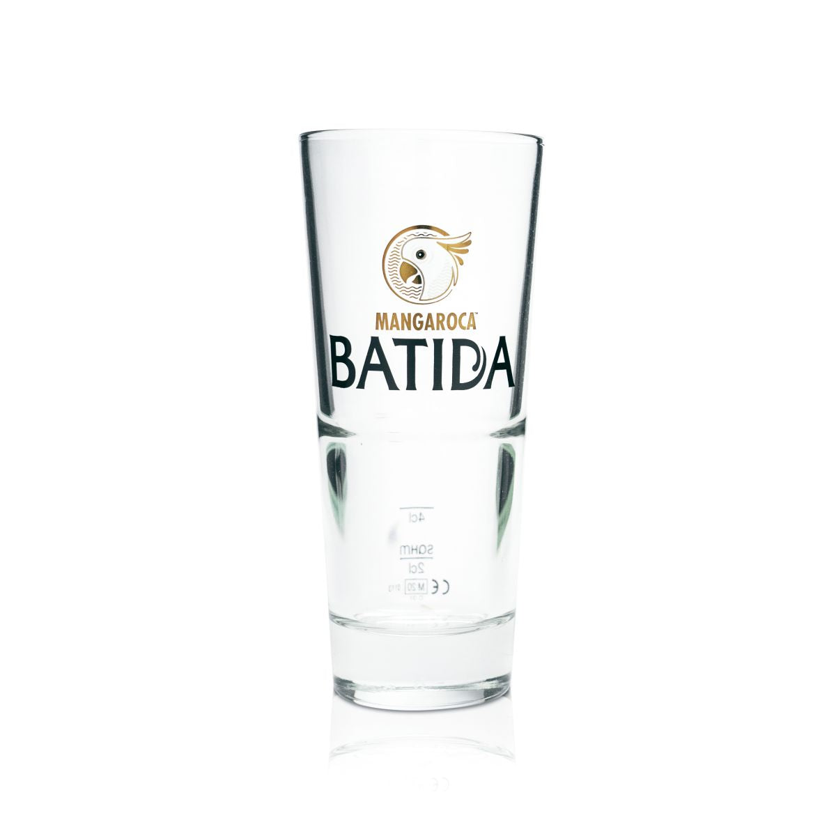 6 bicchieri Batida de Coco 0,29 l bicchieri da long drink cocktail forma a V impilabili Mangaroca – Vista 2