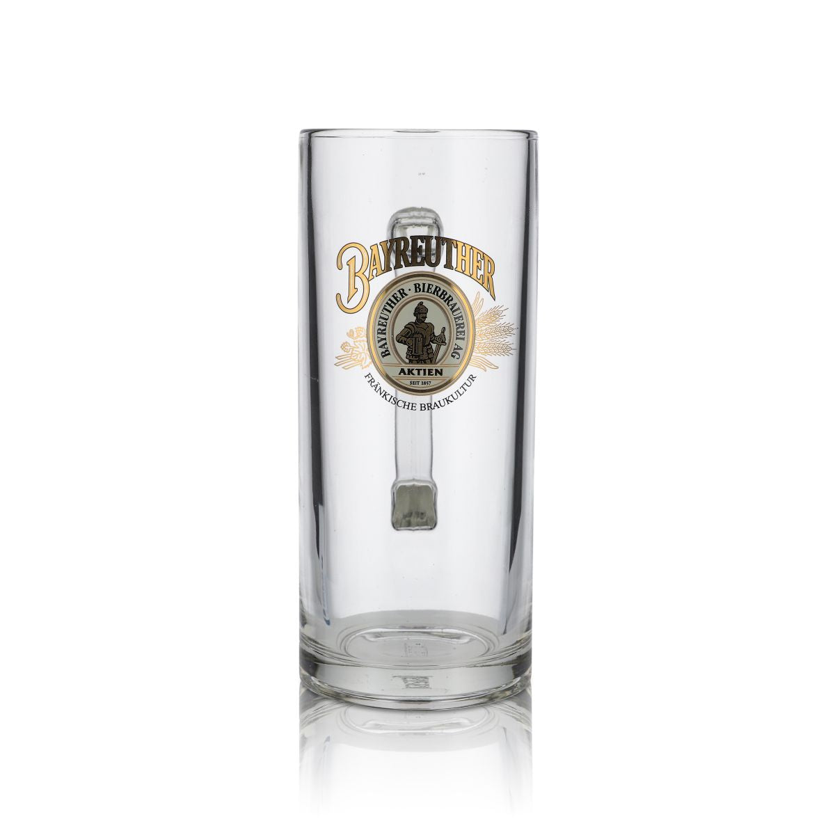 6 bicchieri da birra Bayreuther Bierbrauerei 0,4 l Set di boccali Seidel per la ristorazione – Vista 2
