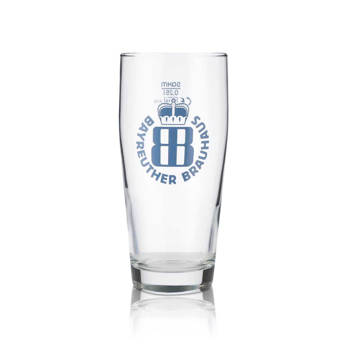 6 bicchieri da birra chiari Willi Becher in vetro Bayreuther da 0,25 l Set birrificio gastronomico – Vista 2