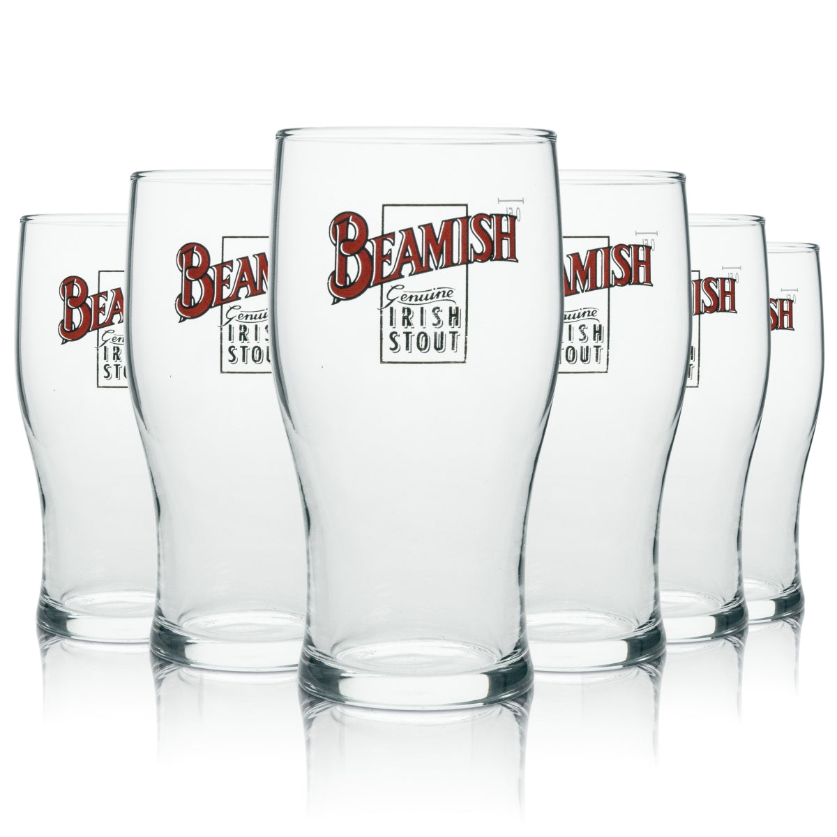 6 bicchieri da birra Beamisch Longdrink Irish Stout 500 ml