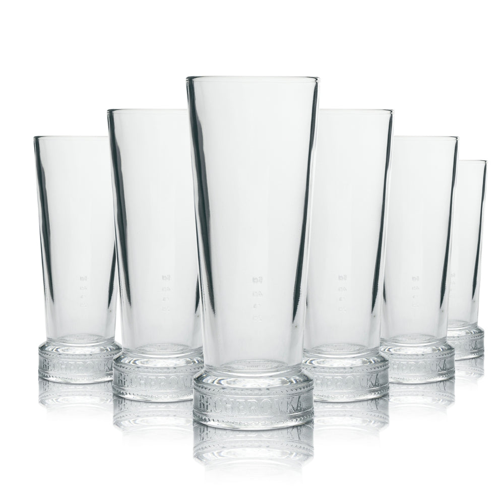 6 bicchieri da vodka Becherovka 5 cl Longdrink Rastal