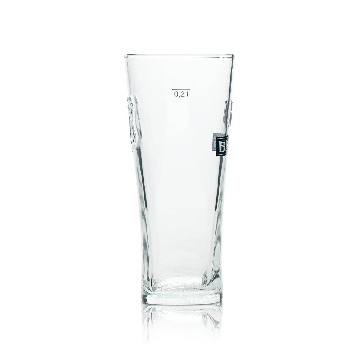 6 bicchieri da birra Becks da 0,2 l Bicchieri da birra Henry Bicchieri Tazza Logo in rilievo – Vista 3