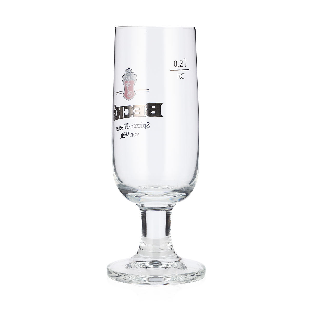 6 bicchieri da birra Becks da 0,2 l, modello "Pokal", Pilsener Ritzenhoff – Vista 4