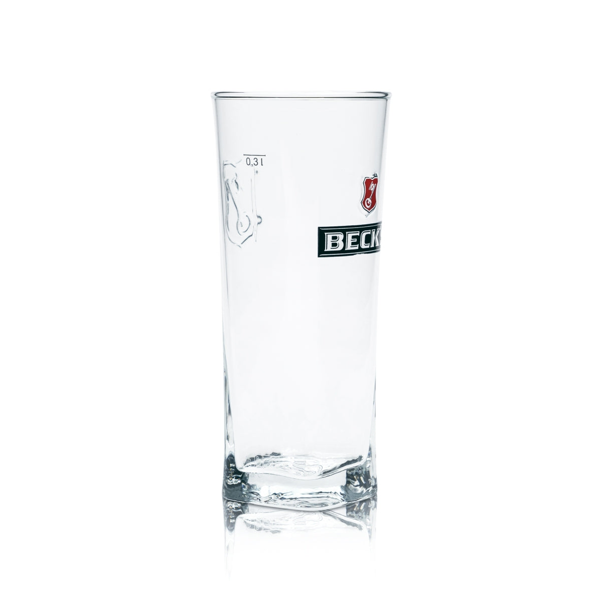 6 bicchieri da birra Becks 0,3 l Henry Willi bicchieri in rilievo con stampa birrificio – Vista 3
