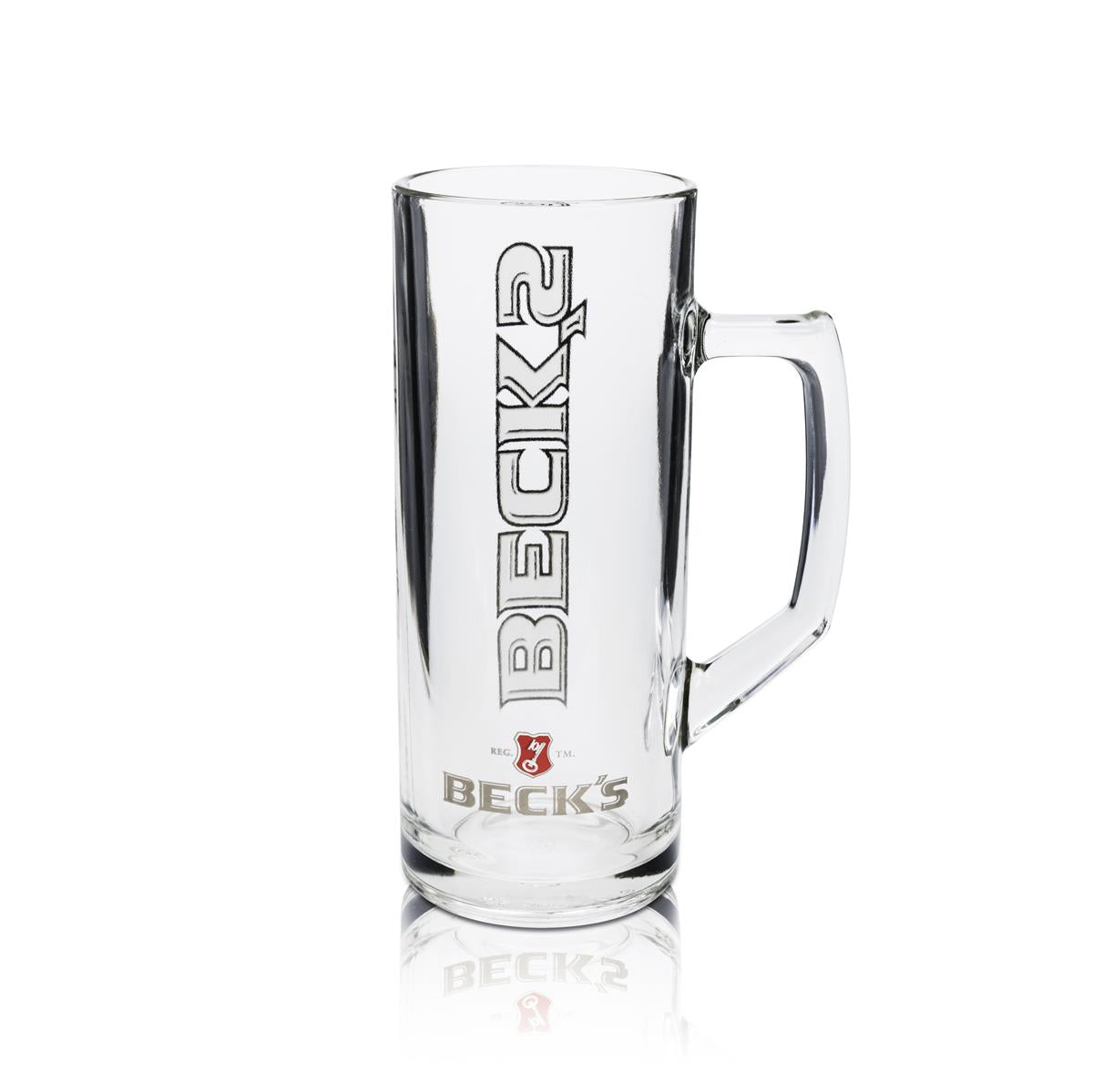 6 bicchieri da birra Becks 0,5 l Reno Borgonovo Seidel con manico Bicchieri Humpem – Vista 4