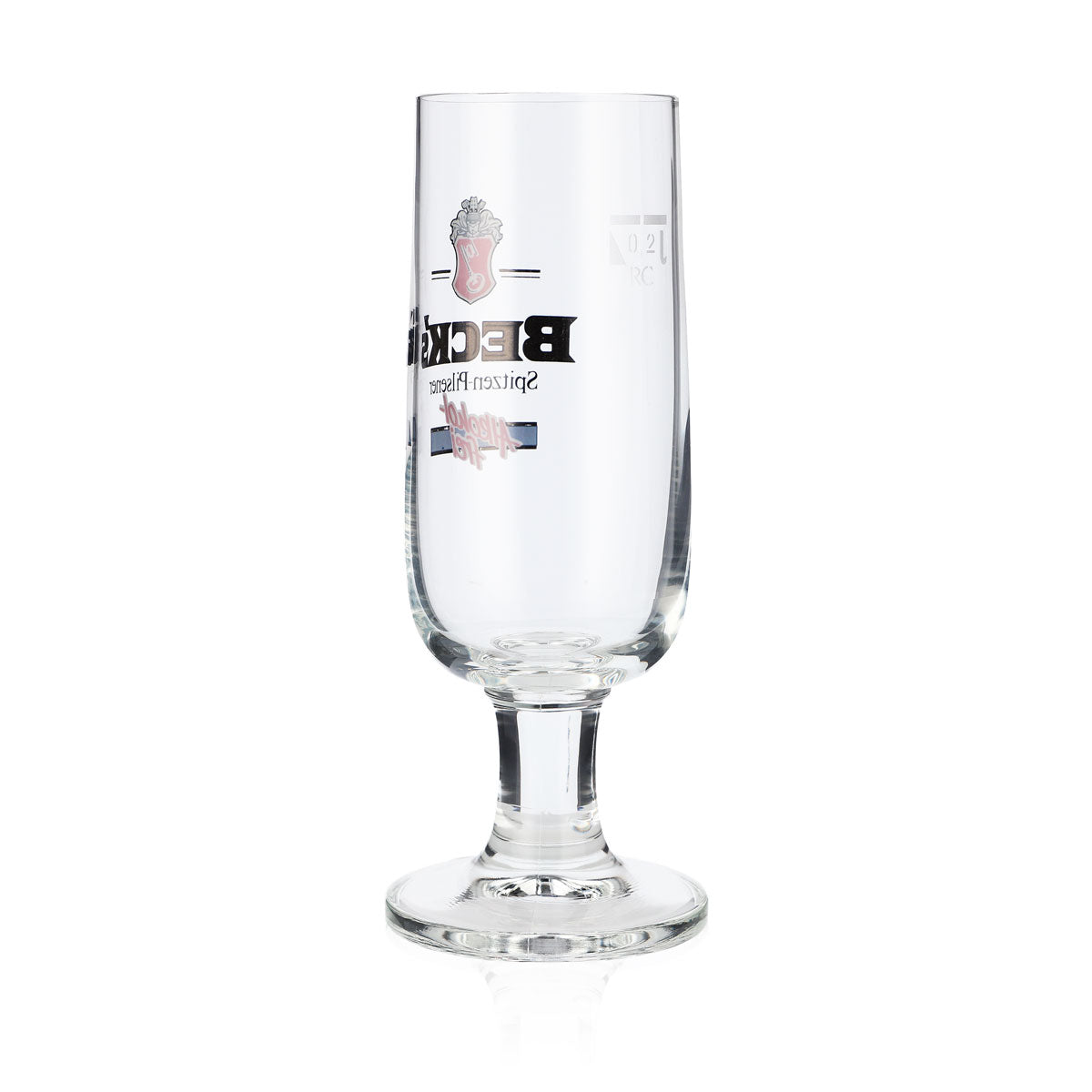 6 bicchieri da birra Becks Bier Pokal 0,2 l Ritzenhoff "Alkoholfrei" argento – Vista 4