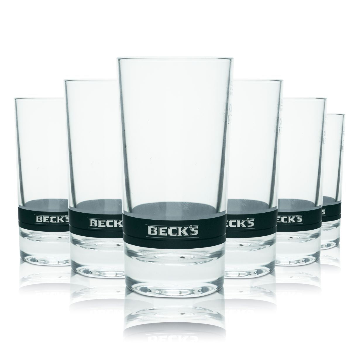 6 bicchieri da birra Becks 0,25 l Willibecher bicchieri a calice Taste the world edizione speciale