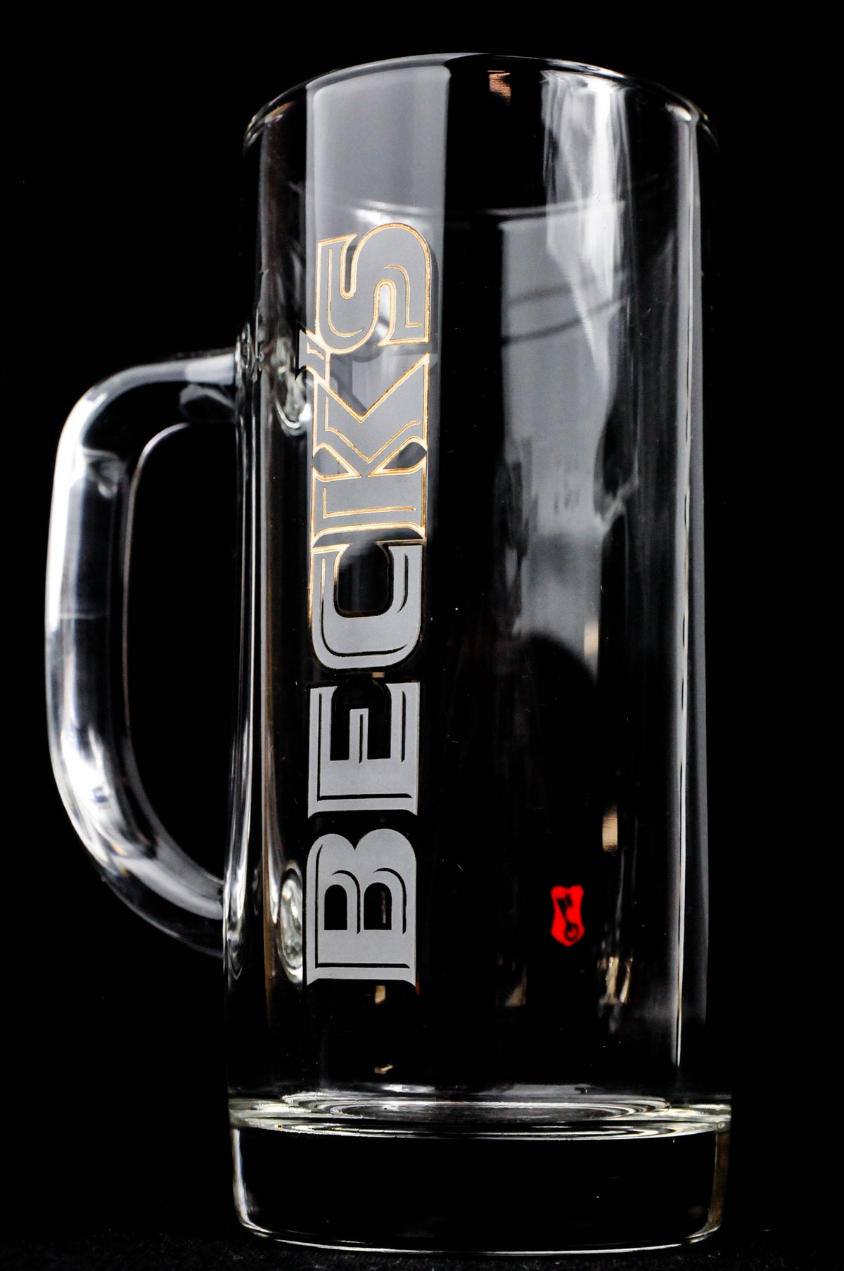 6 bicchieri Becks 0,2 l boccale da birra Humpen Vegas Danubio Set di bicchieri Gastro calibrato