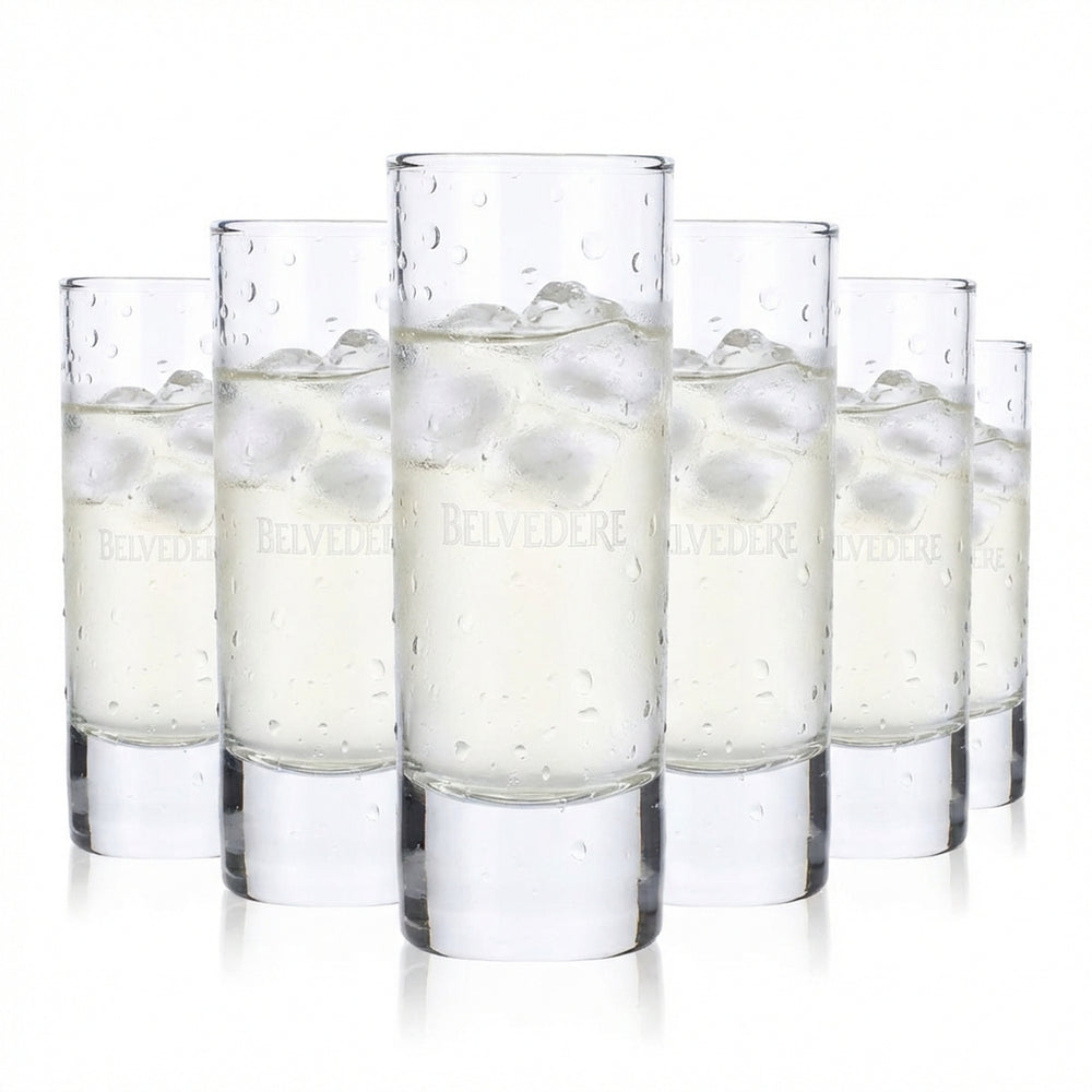 6 bicchieri da vodka Belvedere 5 cl Bicchierini da liquore Signature Sipping Glass C6