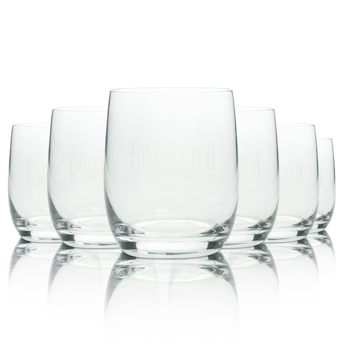 6 bicchieri tumbler per whisky Benriach Distillery Company