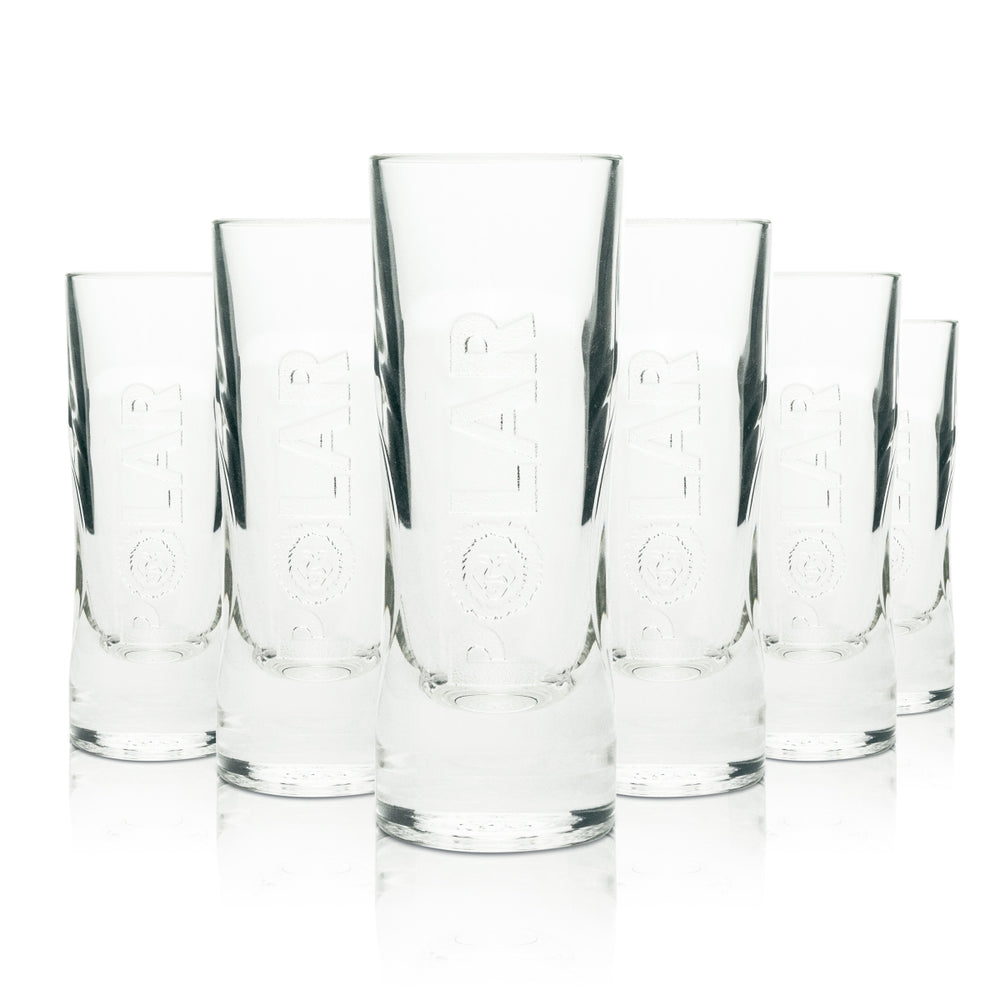 6 bicchieri da liquore Berentzen Polar relief 2/4 cl Rastal