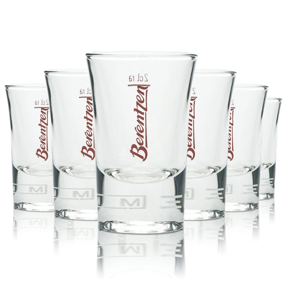 6 bicchierini da liquore Berentzen 2 cl