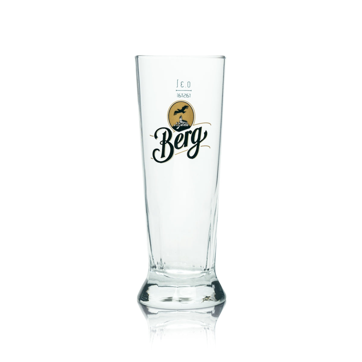 6 bicchieri da birra Berg Brauerei 0,3 l, forma trapezoidale, Rastal Pils, forma a tulipano, coppa, bar – Vista 2