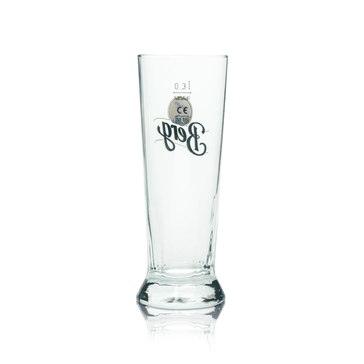 6 bicchieri da birra Berg Brauerei 0,3 l, forma trapezoidale, Rastal Pils, forma a tulipano, coppa, bar – Vista 3