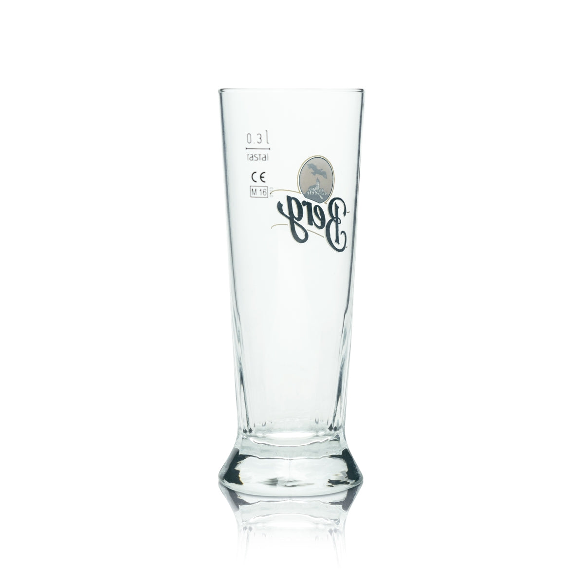 6 bicchieri da birra Berg Brauerei 0,3 l, forma trapezoidale, Rastal Pils, forma a tulipano, coppa, bar – Vista 4