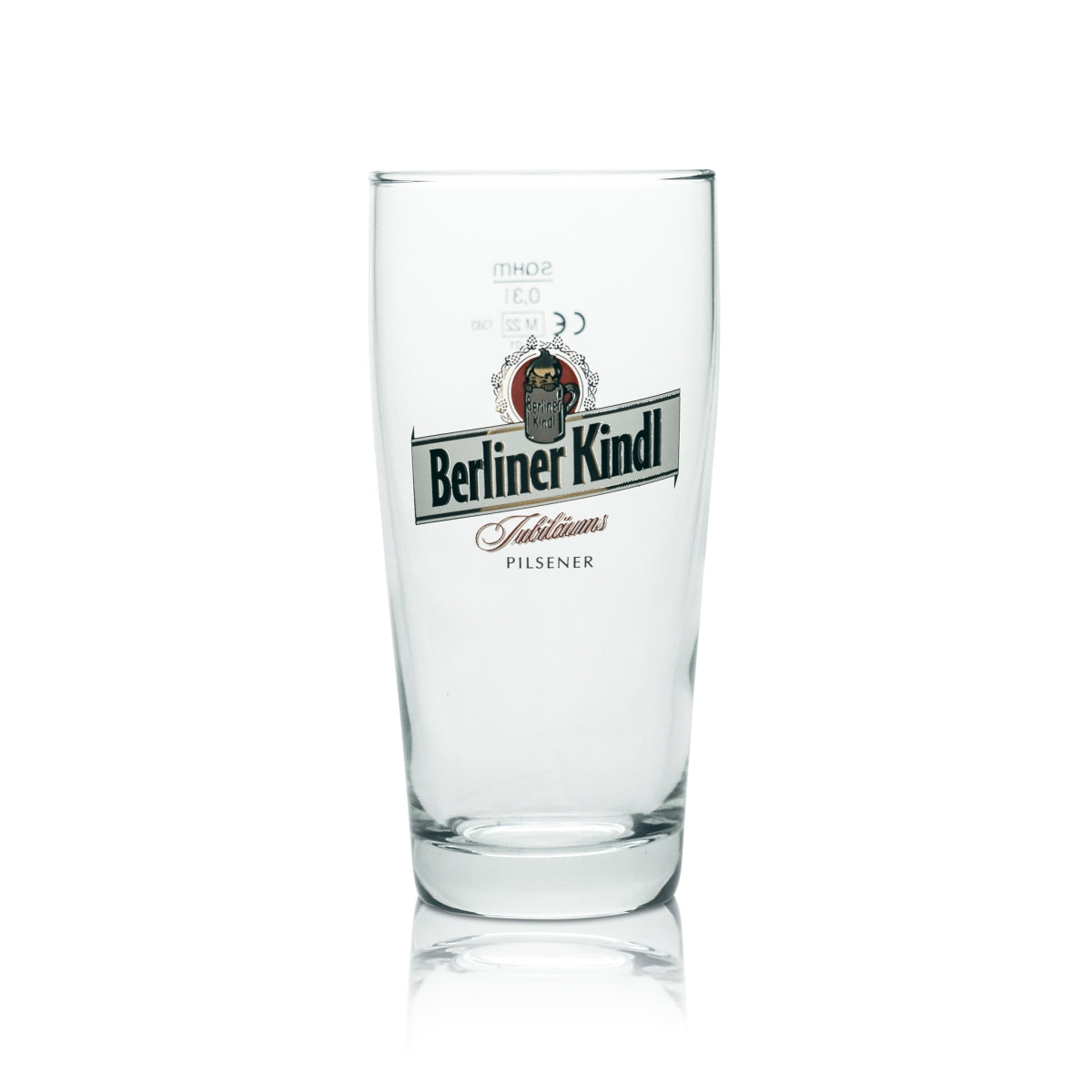 6 bicchieri Berliner Kindl 0,3 l Willi Becher Bicchieri da birra Pilsener Birrificio Gastronomia – Vista 2