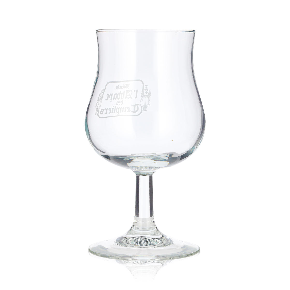 6 bicchieri da birra "Biere d’Abbaye" da 0,38 l, a forma di tulipano, con logo "Ritter" bianco (set da 6) – Vista 5