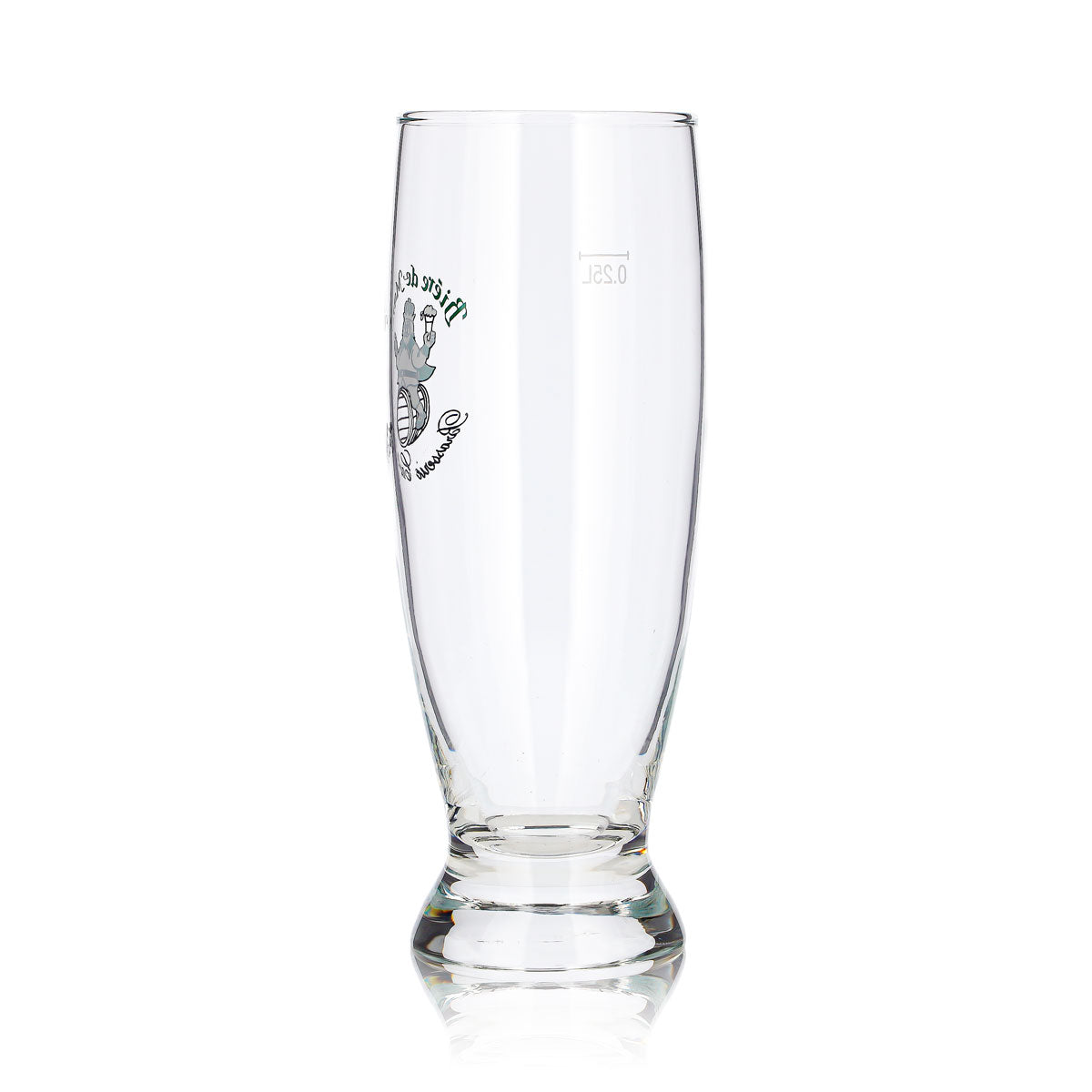 6 bicchieri "Biere de Mars" da 0,25 l, modello a coppa, Brasserie Castelain – Vista 5