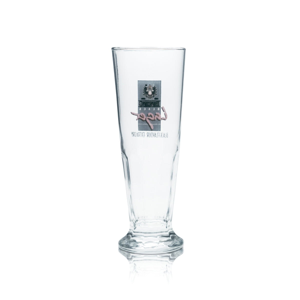 6 bicchieri da birra con bordo rinforzato 0,3 l, forma a tulipano, nero, birra lager, pub, birra pils – Vista 3