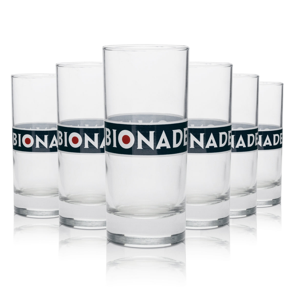 6x Bionade Softdrinks Bicchiere 22cl Longdrink rotondo Libbey