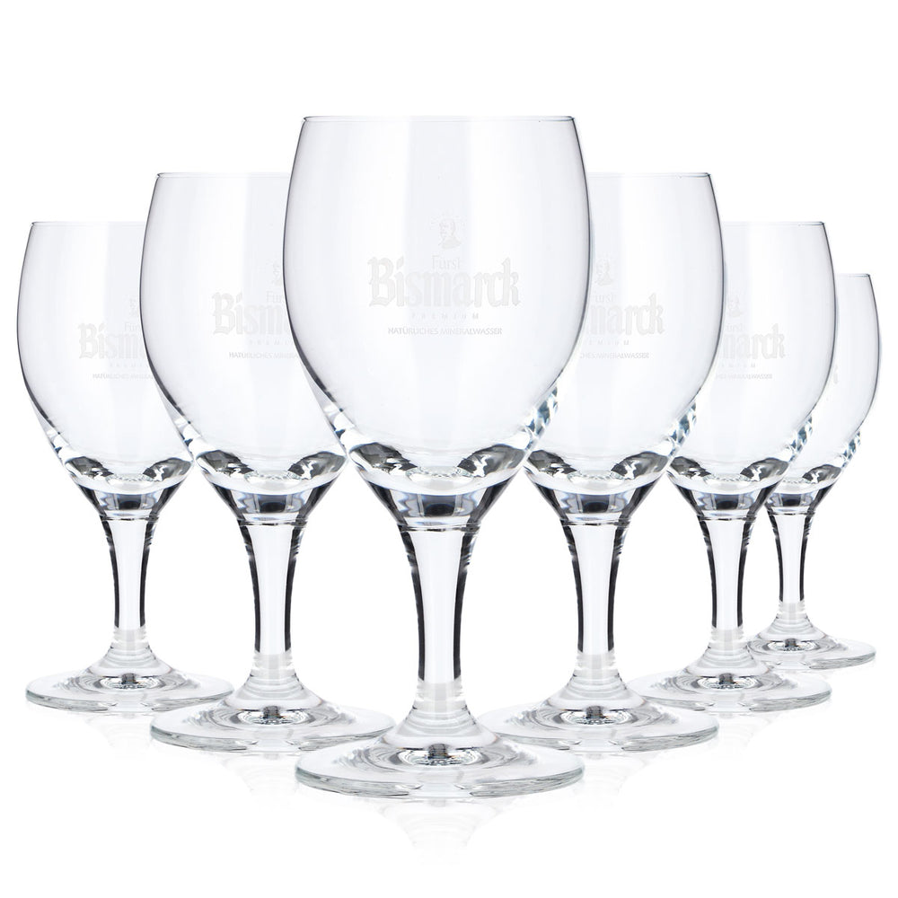 6 bicchieri da acqua Bismarck da 19 cl, modello "Kelch", Fürst Rastal Premium