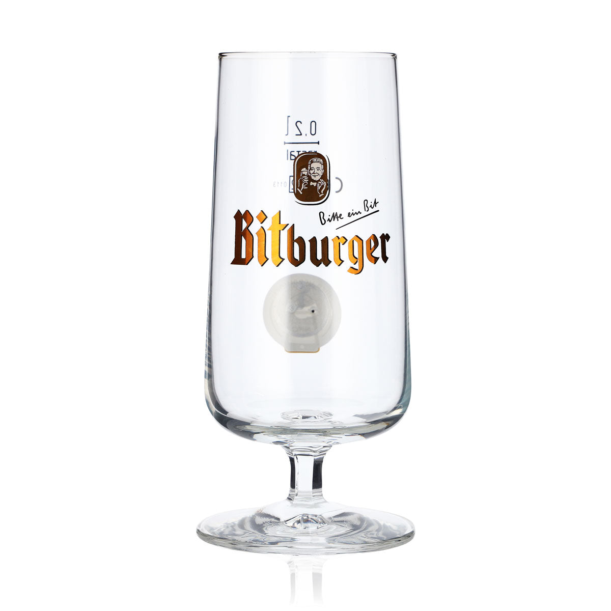 6 bicchieri da birra Bitburger da 0,2 l con chip NFC Rastal – Vista 2