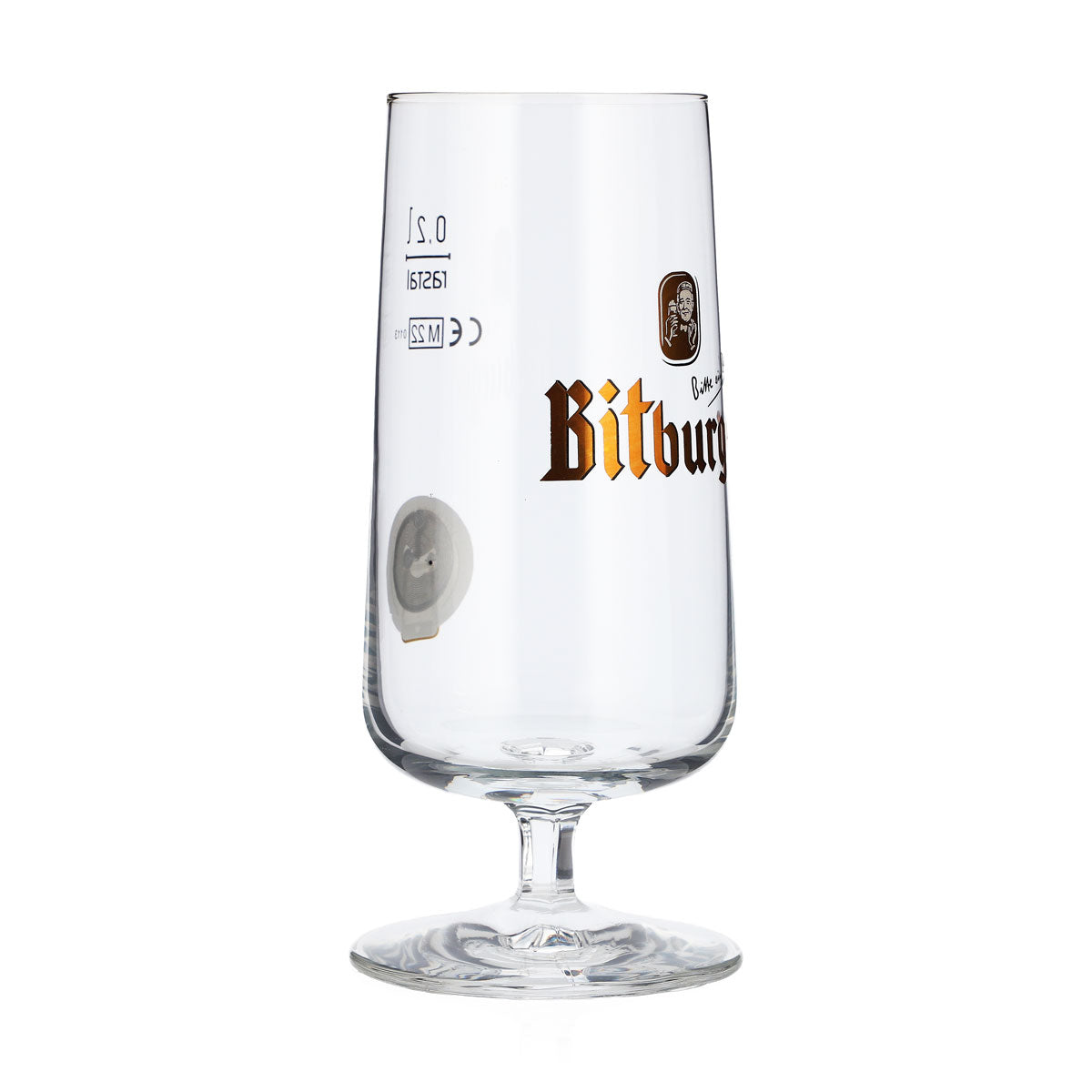 6 bicchieri da birra Bitburger da 0,2 l con chip NFC Rastal – Vista 3