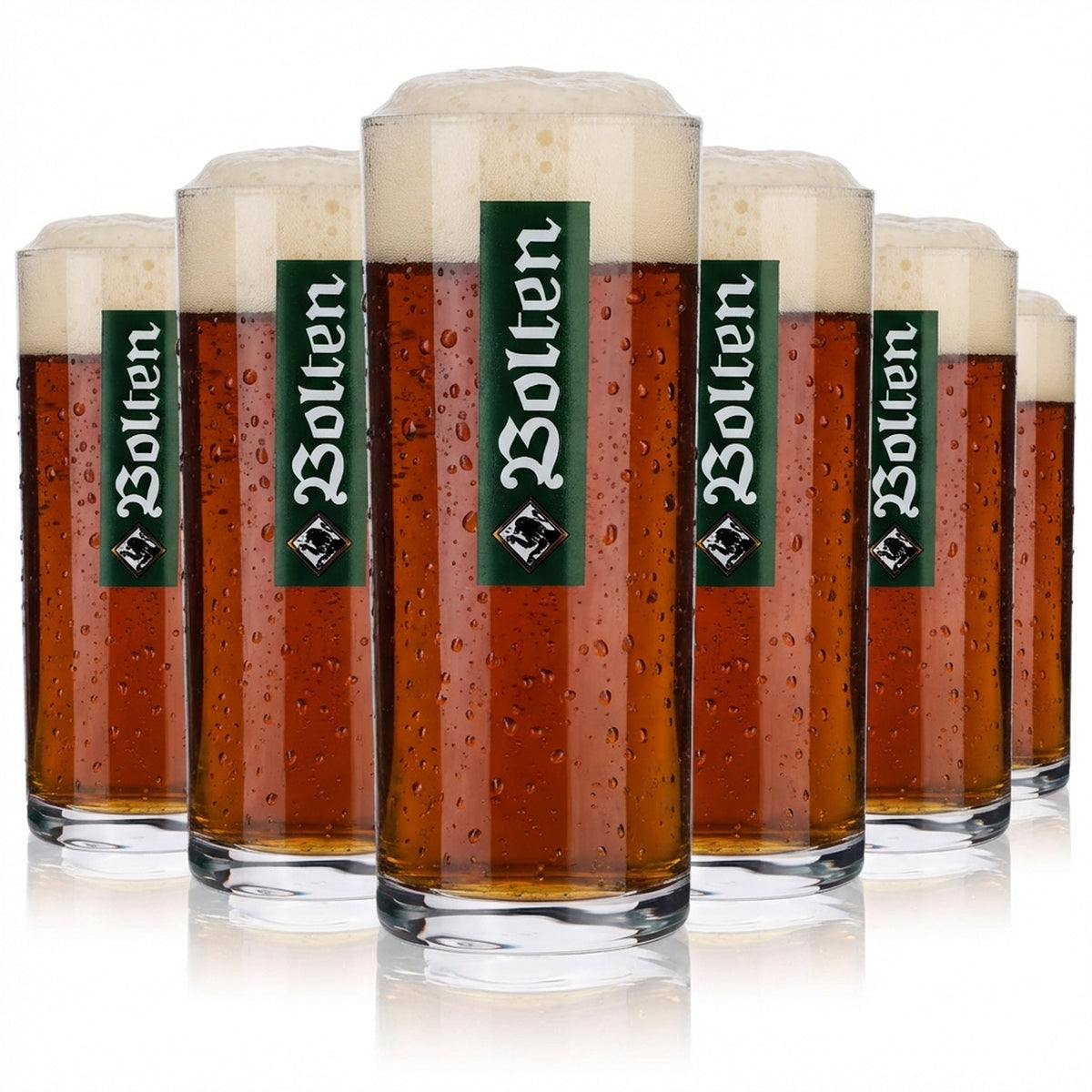 6 bicchieri da birra Bolten Bicchieri da birra 0,3 l Willibecher Bicchiere Kölsch Rastal