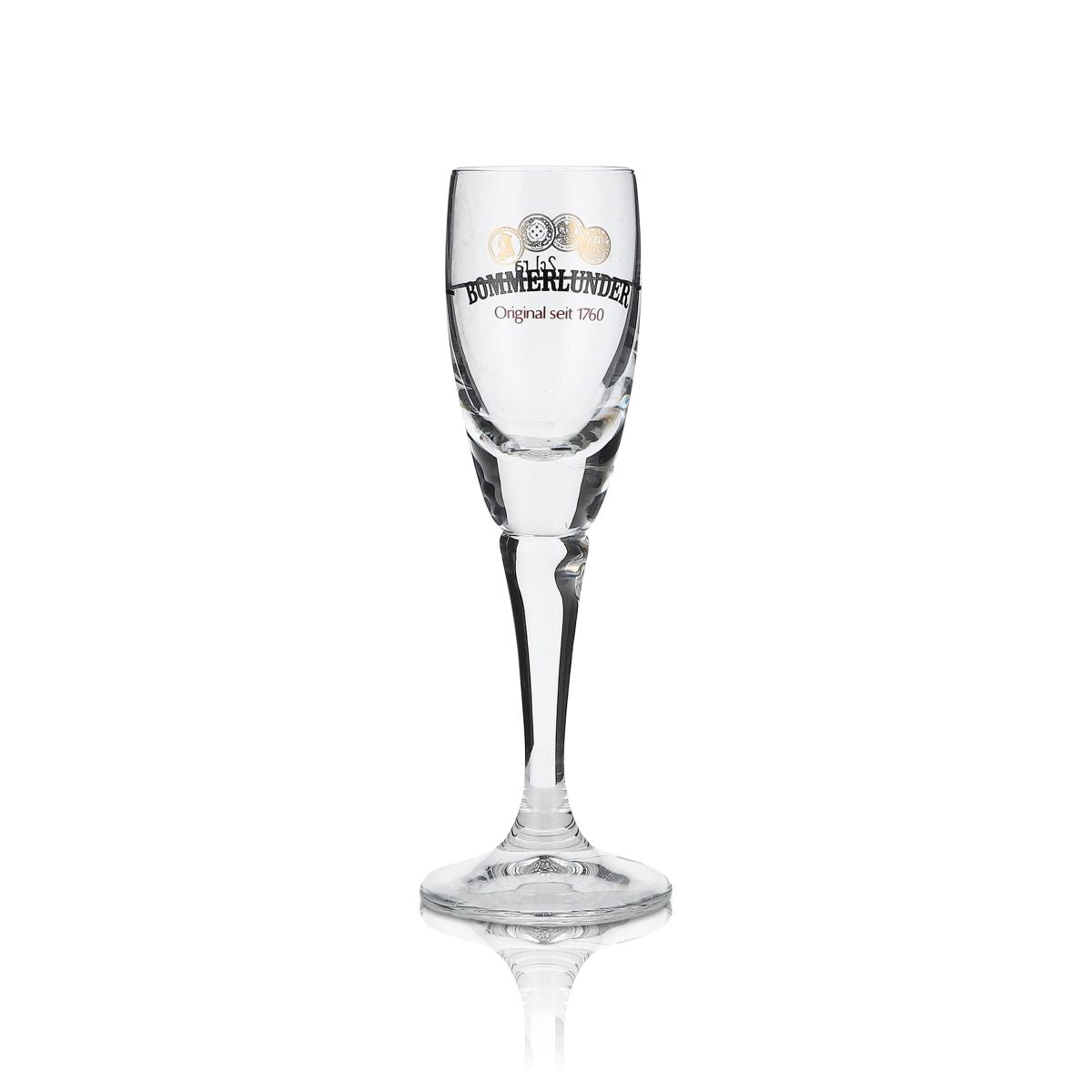 6 bicchieri Bommerlunder da 40 ml Set di bicchieri Akvavit Bicchieri da liquore Bicchieri con stelo Bicchieri da grappa – Vista 2
