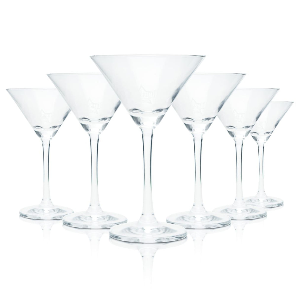 6 bicchieri Borghetti 0,1 l bicchiere da martini bicchiere a calice Dooleys set di bicchieri da aperitivo