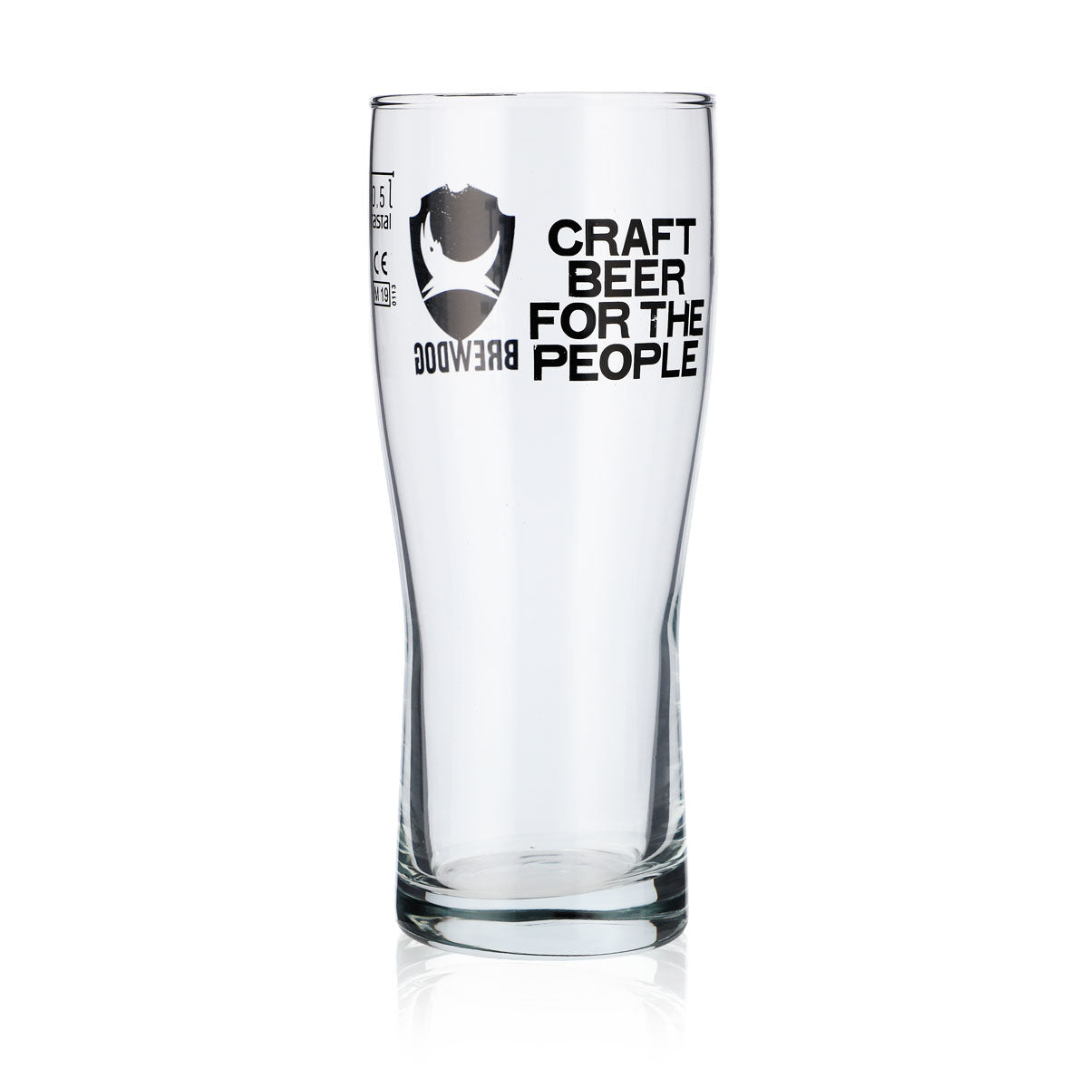 6 bicchieri da birra Brewdog Willibecher 0,5 l Bicchieri da birra Logo nero – Vista 5