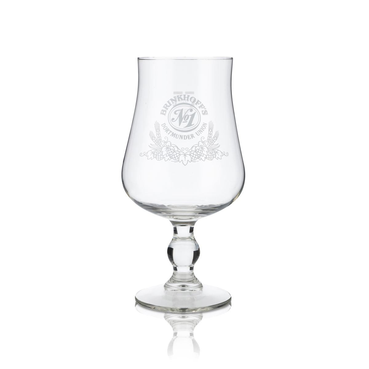6 bicchieri Brinkhoffs da birra da 0,4 l, forma a tulipano, n. 1, Dortmunder Union, set – Vista 2