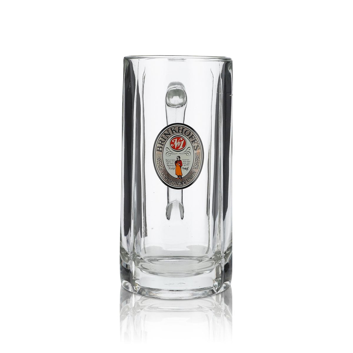 6x Brinkhoffs Bicchiere da birra 0,4 l Fidenza Bicchiere con rilievo in vetro Set di bicchieri Seidel – Vista 2