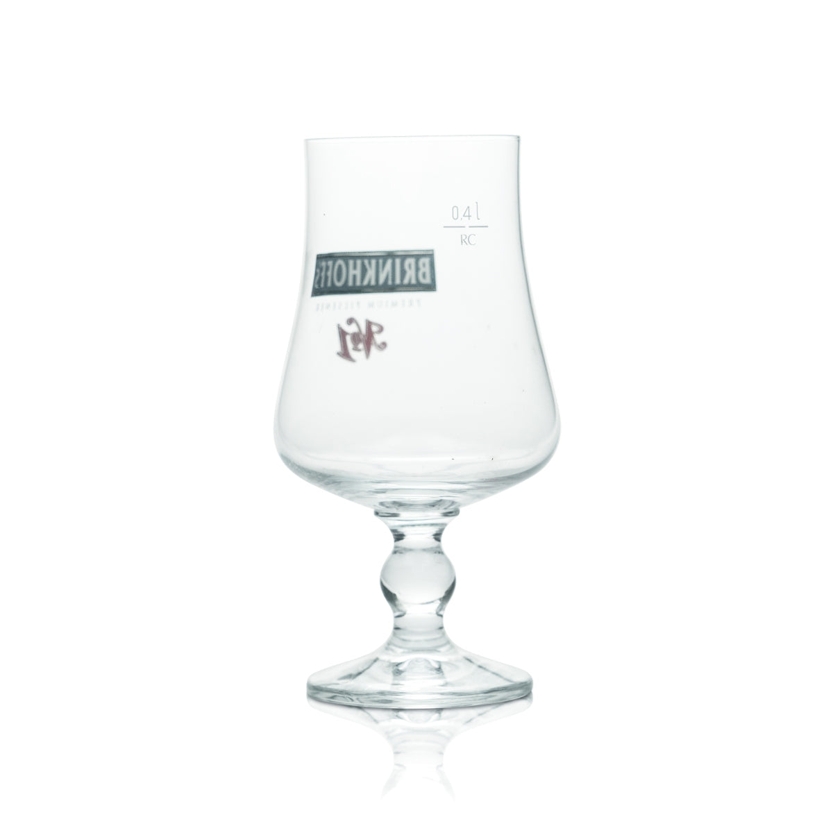 6 bicchieri Brinkhoffs da 0,4 l, forma tulipano, per birra Pilsener, calibrati per uso gastronomico, birrificio – Vista 3