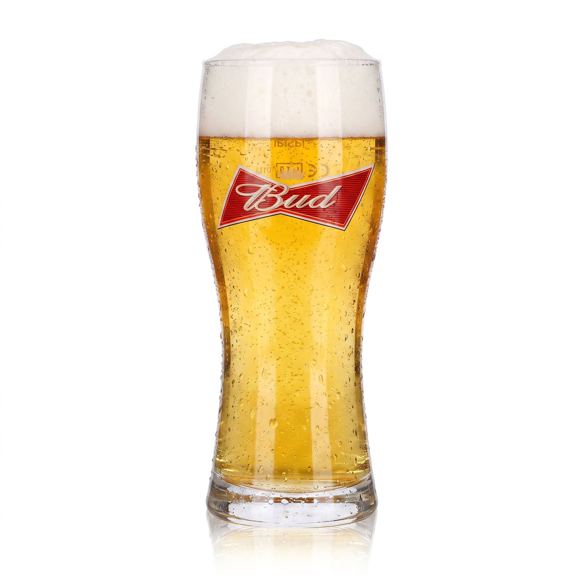 6 bicchieri da birra Budweiser da 0,25 l, modello Longdrink Willi, con logo rosso Rastal – Vista 2