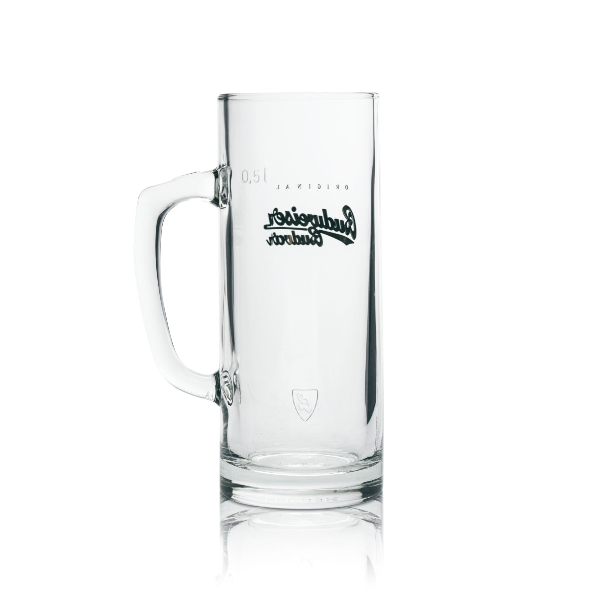 6 bicchieri da birra Budweiser 0,5 l con logo dorato – Vista 3