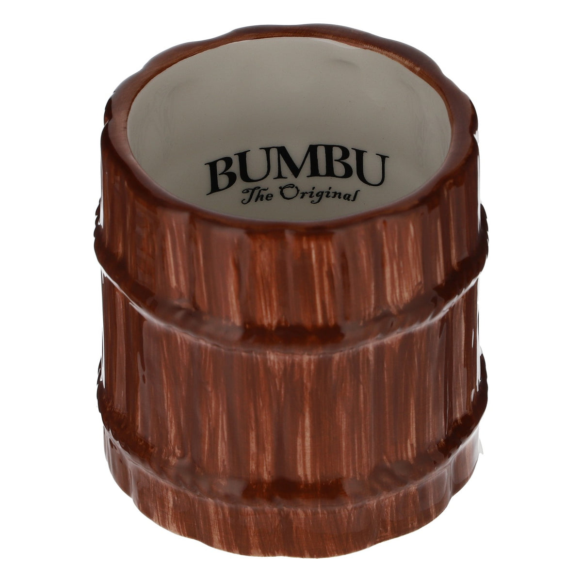 6 bicchieri Bumbu Rum da 0,34 l Bicchieri in ceramica, barile di rum, effetto canna da zucchero – Vista 4