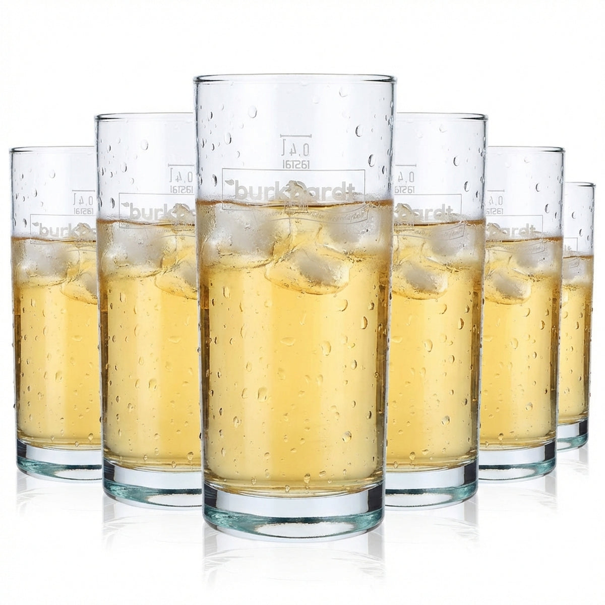 6 bicchieri Burkhardt Saft da 0,4 l Bicchieri da long drink Bicchieri Rastal Amsterdam