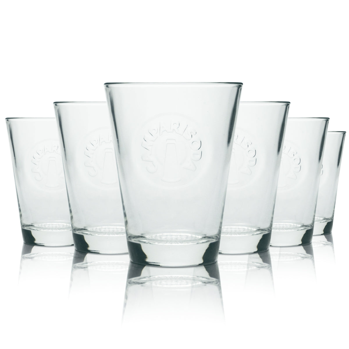 6 bicchieri Campari 0,27 l bicchieri tumbler Camparisoda Longdrink aperitivo Spritz Italia