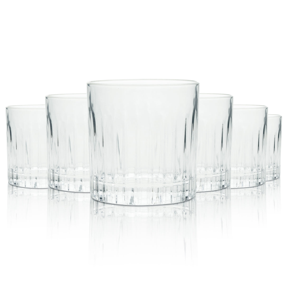 6 bicchieri Campari 0,31 l Tumbler Timeless Relief Negroni Bicchieri Longdrink Spritz