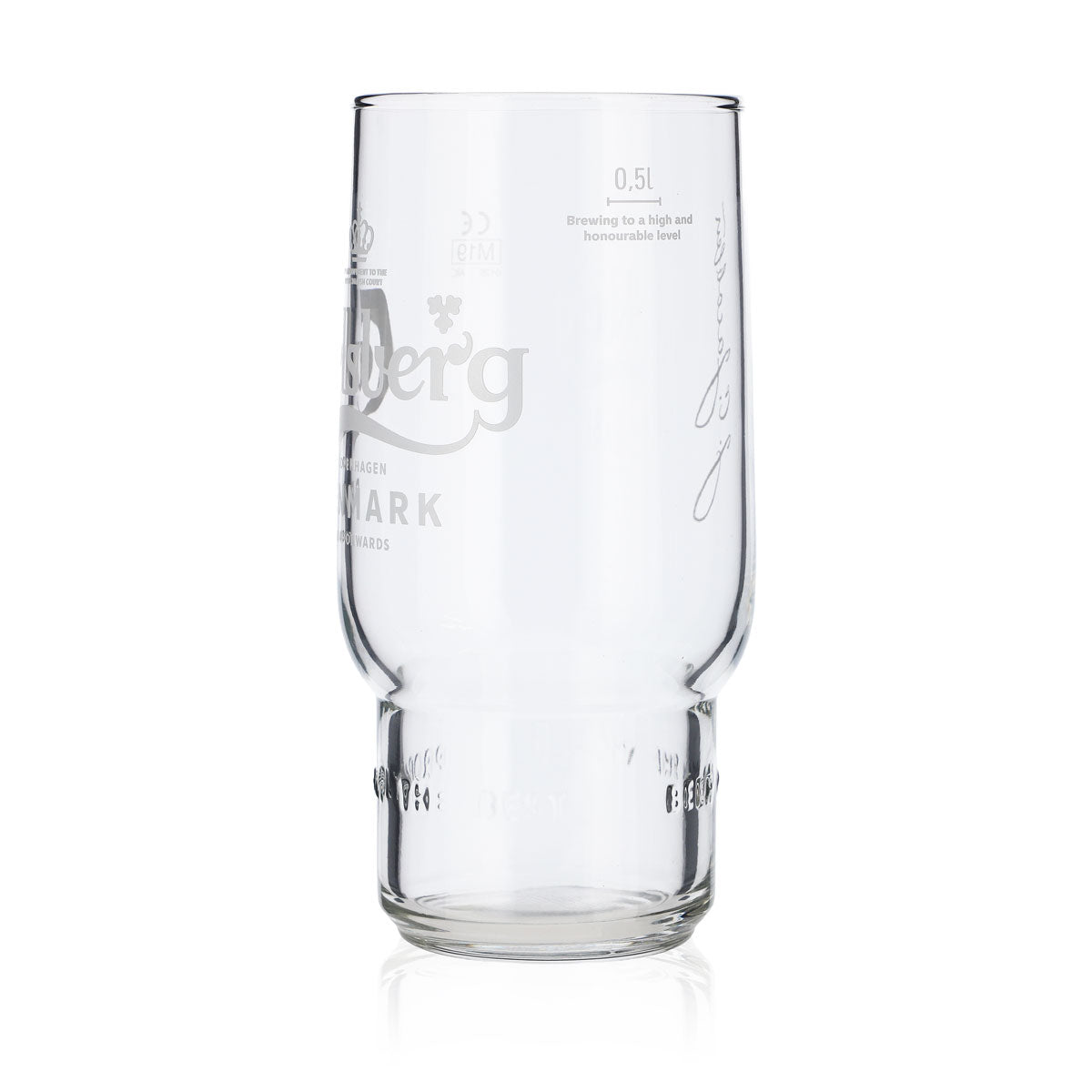 6 bicchieri da birra Carlsberg da 0,5 l Bicchieri da birra Tumbler Bicchiere da birra Tazza Logo bianco – Vista 5