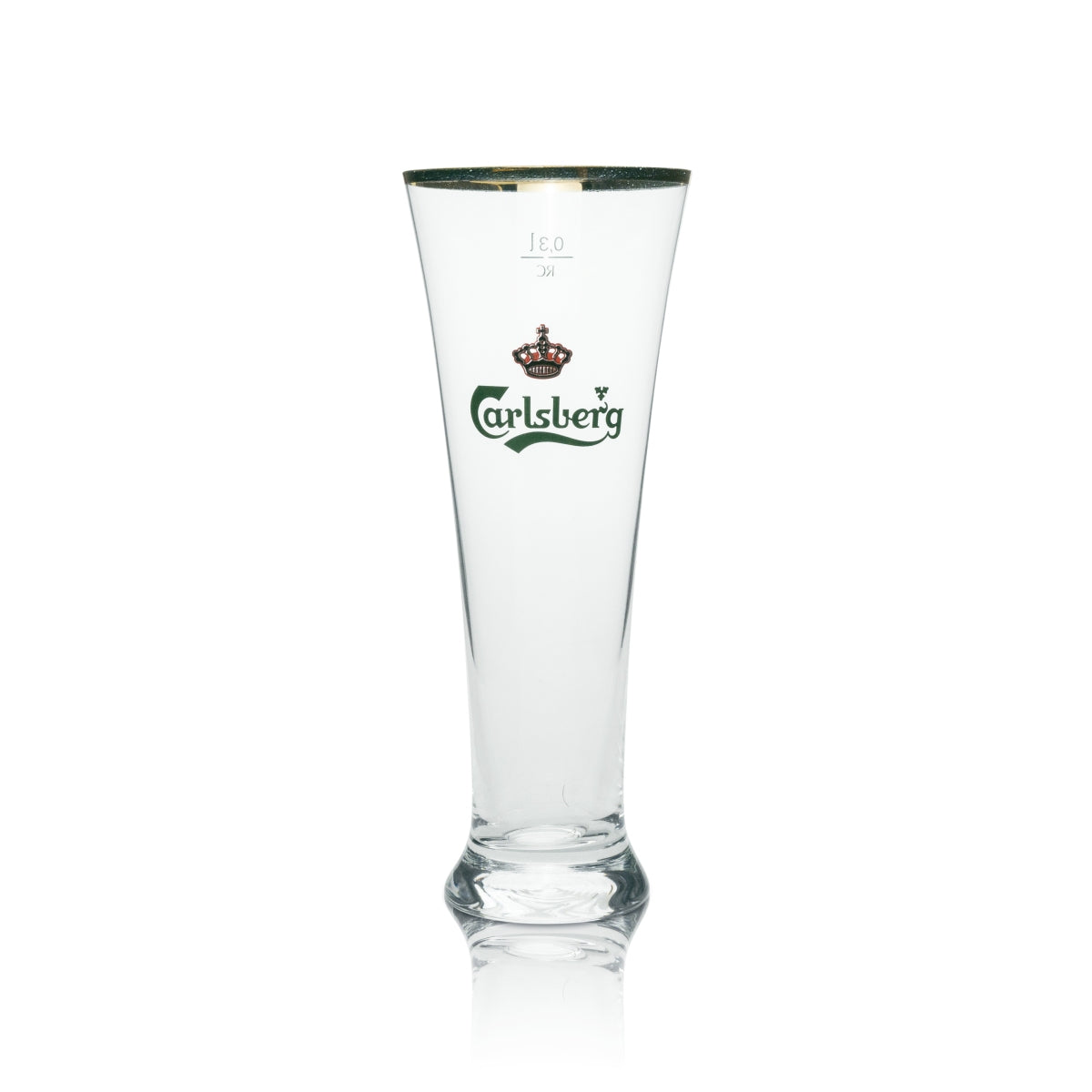 6 bicchieri da birra Carlsberg Tuborg Tulip 0,3 l con bordo dorato Ritzenhoff – Vista 3