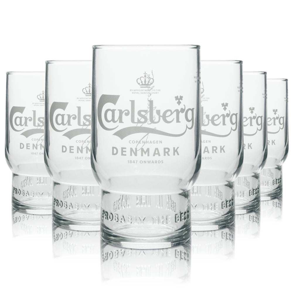 6 bicchieri da birra Carlsberg Better 250 ml