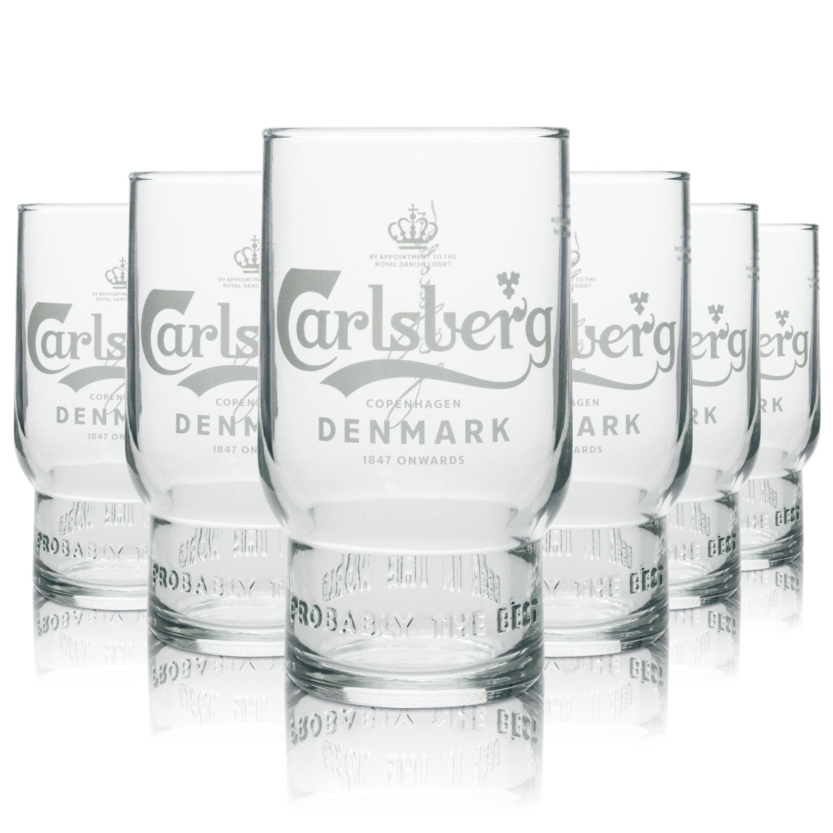 6 bicchieri da birra Carlsberg Better 250 ml